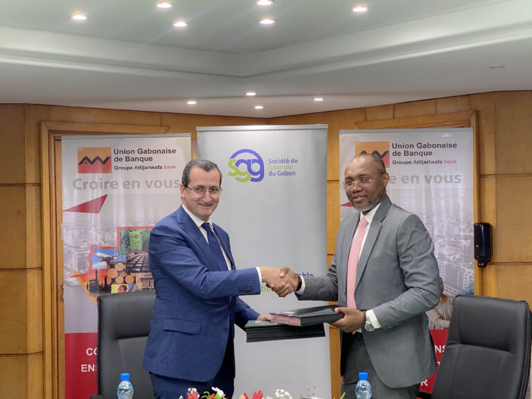 Lire la suite à propos de l’article La Société de Garantie du Gabon et l’Union Gabonaise de Banque (UGB) signent une convention de garantie de portefeuille pour soutenir les PME/PMI Gabonaises